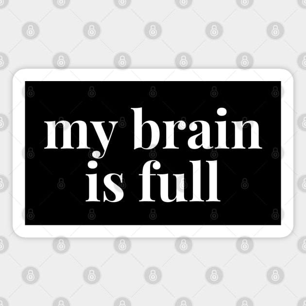 Full Brain Magnet by ElizabethBrink